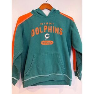 Youth Miami Dolphins NFL Hoodie Sweatshirt XXL‎ 18 Football Sports Fans Logo